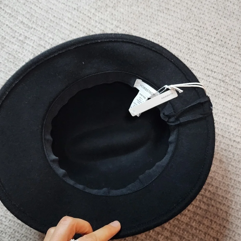 Nordstrom Wool Hat with Bow